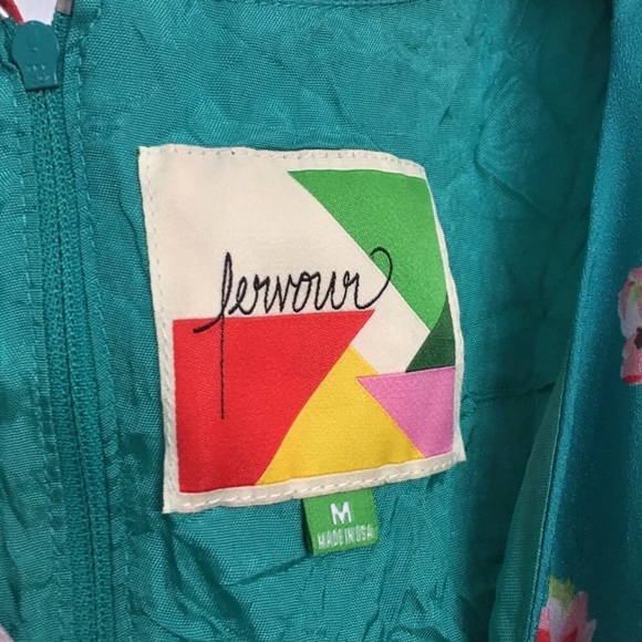 Modcloth Fervour label Passionista Floral Dress - Picture 2 of 4